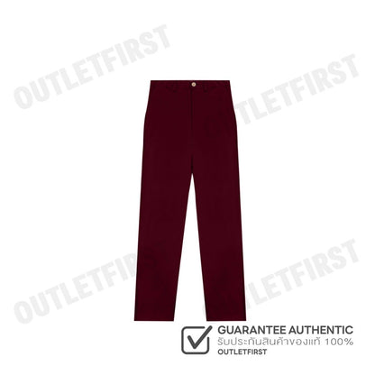 JOHN HENRY รุ่น MEN'S STRETCH CHINO PANTS (BURGUNDY) CODE: JH S424MPTRG10 กางเกงขายาว กางเกงขายาวผู้ชาย กางเกง