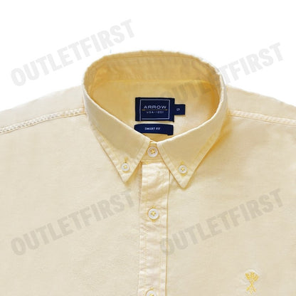 ARROW รุ่น COTTON SHORT SLEEVES SHIRT CODE: MACM801W2CSYE เสื้อเชิ้ต เสื้อแขนสั้น เสื้อผู้ชาย