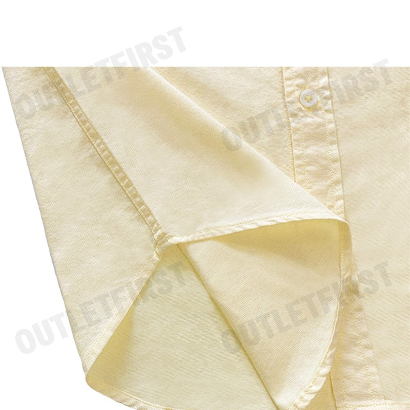 ARROW รุ่น COTTON SHORT SLEEVES SHIRT CODE: MACM801W2CSYE เสื้อเชิ้ต เสื้อแขนสั้น เสื้อผู้ชาย