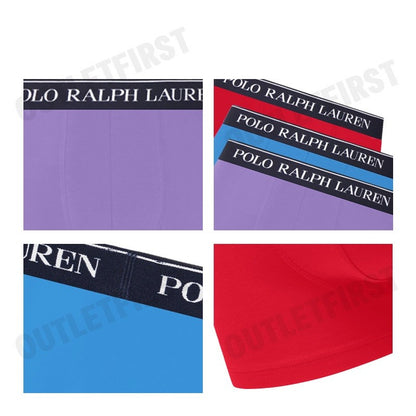 POLO RALPH LAUREN รุ่น STRETCH COTTON 3 CLASSIC TRUNKS CODE: 714830299111 กางเกงชั้นใน กางเกงขาสั้น กางเกงในผู้ชาย