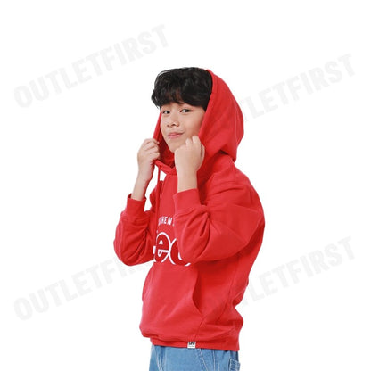 LEE รุ่น BOY'S PULLOVER HOODIE NEW PREPS COLLECTION COMFORT FIT [KIDS] CODE: LK F124BHODN03 เสื้อสเวตเตอร์แขนยาว