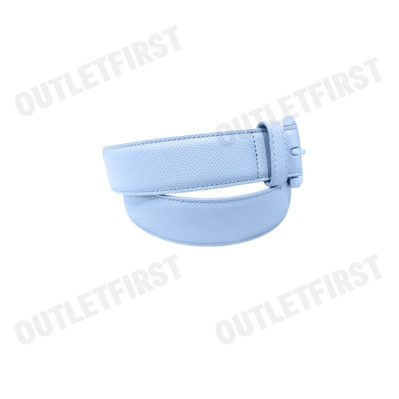 ARMANI EXCHANGE รุ่น WOMAN'S TONGUE BELT CODE: 941180 4R750 24532 เข็มขัด เข็มขัดผู้หญิง เข็มขัดสีฟ้า