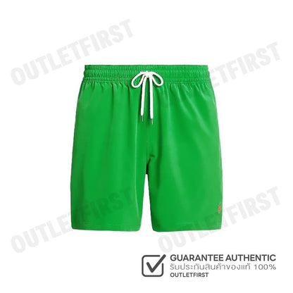 POLO RALPH LAUREN รุ่น PONY-EMBROIDERED SWIM SHORTS CODE: 710829851044 กางเกงขาสั้น กางเกงผู้ชาย กางเกงลำลอง
