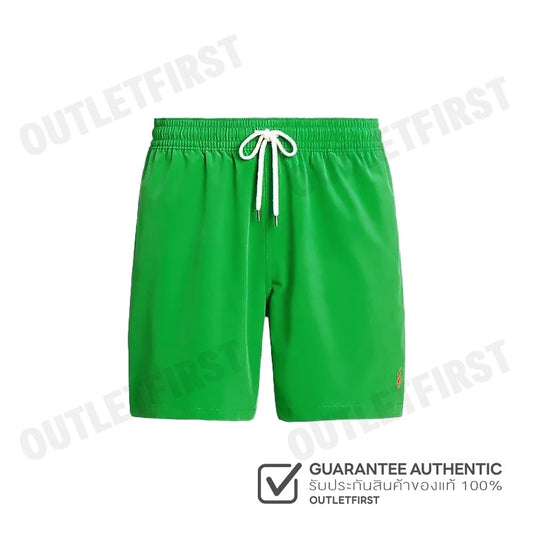 POLO RALPH LAUREN รุ่น PONY-EMBROIDERED SWIM SHORTS CODE: 710829851044 กางเกงขาสั้น กางเกงผู้ชาย กางเกงลำลอง