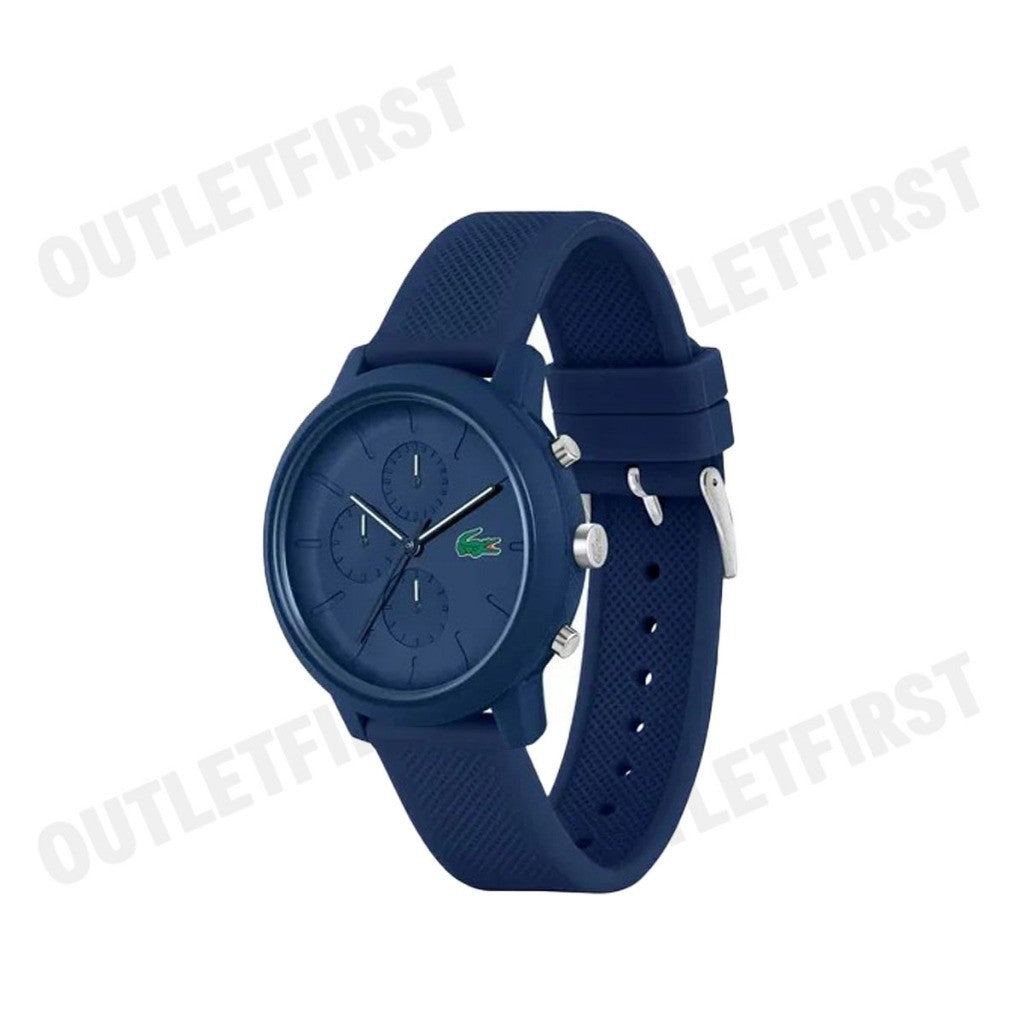 LACOSTE รุ่น MEN'S LACOSTE 12.12 CHRONO SILICONE WATCH CODE: LC2011244 นาฬิกาข้อมือ นาฬิกาผู้ชาย นาฬิกาลาคอส