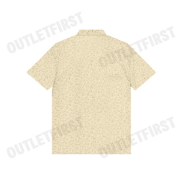CALVIN KLEIN รุ่น MEN'S WOVEN VISCOSE LOUNGE SHORT SLEEVE BUTTON DOWN TOP CODE: NM2578 NCF เสื้อนอน เสื้อแขนสั้น ผู้ชาย