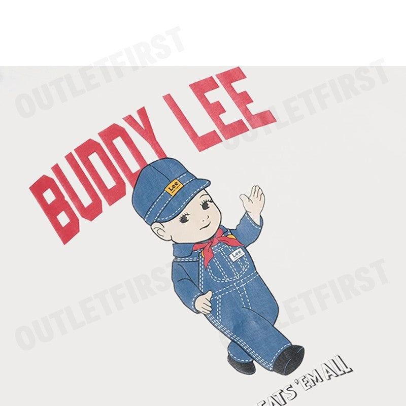 LEE รุ่น MEN'S SHORT SLEEVED T-SHIRT BUDDY LEE COMFORT FIT COLLECTION CODE: LE F124MTSSN20 เสื้อยืด เสื้อคอกลม ผู้ชาย