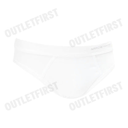 ARROW รุ่น UNDERWEAR COTTON RIB HALF BRIEFS FIT CODE: MXCH823W2CRWH กางเกงชั้นใน กางเกงผู้ชาย กางเกงอันเดอร์แวร์