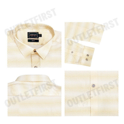ARROW รุ่น ฺBAMBOO SHIRT CODE: MACS612W2BSYE เสื้อเชิ้ต เสื้อแขนยาว เสื้อผู้ชาย