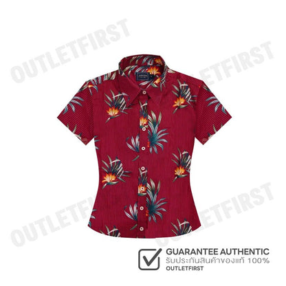 ARROW รุ่น WOMEN'S TROPICAL FABRIC SHIRT CODE: WACC549S4CSRE เสื้อเชิ้ต เสื้อแขนสั้น เสื้อผู้หญิง