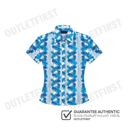 ARROW รุ่น WOMEN'S TROPICAL SHIRT CODE: WACC520S3CSBU เสื้อเชิ้ต เสื้อแขนสั้น เสื้อผู้หญิง
