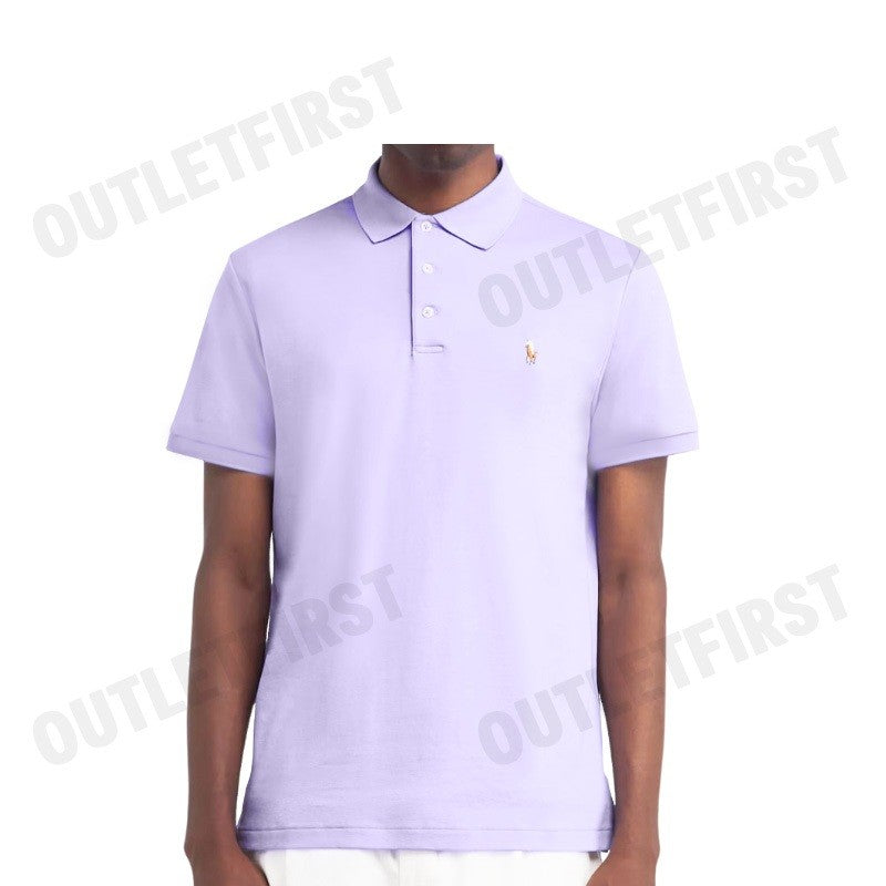 POLO RALPH LAUREN รุ่น CUSTOM SLIM FIT SOFT COTTON POLO SHIRT CODE: 710704319133 เสื้อโปโล เสื้อผู้ชาย เสื้อแขนสั้น
