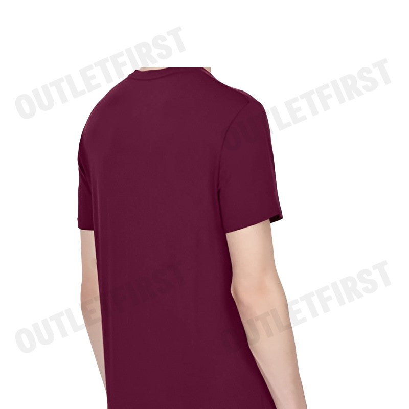 ARMANI EXCHANGE รุ่น SLIM FIT T-SHIRT IN PIMA COTTON JERSEY CODE: 8NZT75 ZJA5Z 14BC เสื้อยืดคอวี เสื้อยืดผู้ชาย เสื้อยืด