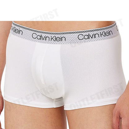 CALVIN KLEIN รุ่น MICRO STRETCH COOLING LOW RISE TRUNK CODE: NB3807 WF5 กางเกงชั้นใน กางเกงในผู้ชาย ขาสั้น
