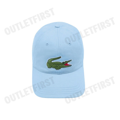 LACOSTE รุ่น UNISEX LACOSTE ADJUSTABLE ORGANIC COTTON TWILL CAP CODE: RK9871 10 HBP หมวกแก็ป หมวกเบสบอล หมวก
