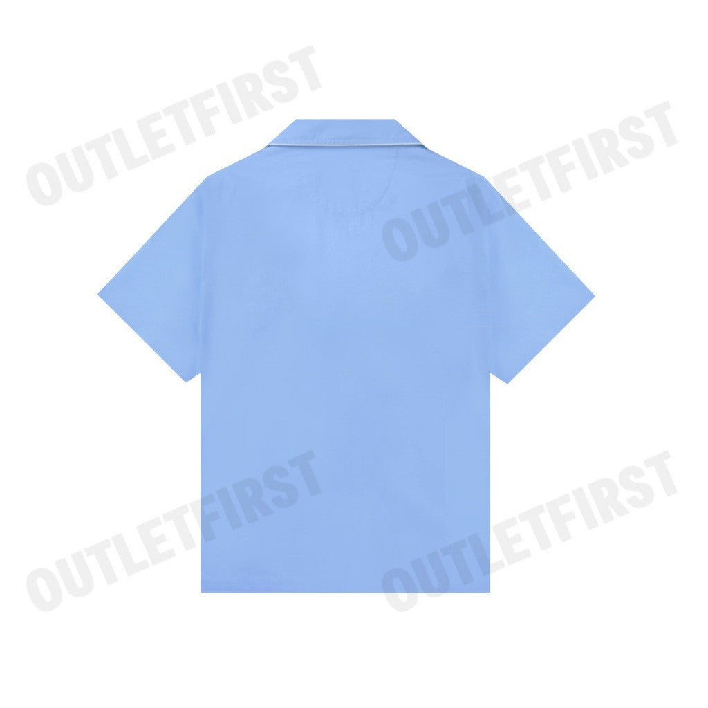 POLO RALPH LAUREN รุ่น COTTON SHORT PYAJAMA SET SOLID AUSTIN BLUE CODE: 714899503005 เซ็ทชุดนอน ชุดนอนผู้ชาย ชุดนอนสีฟ้า