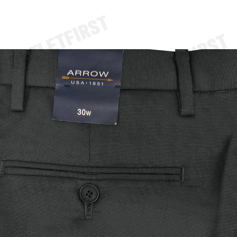 ARROW รุ่น VISCOSE PANT COMFORT FIT (DARK GREY) CODE: MSCC717S2BSDG กางเกงสแล็ค กางเกงขายาว กางเกงทำงาน