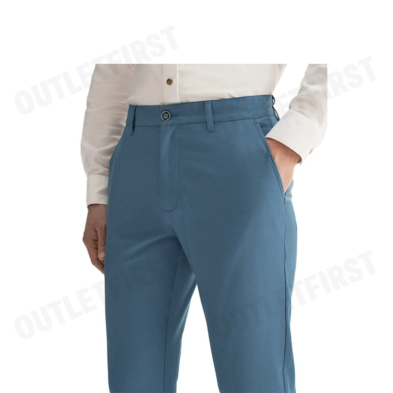 G2000 รุ่น SOFT COTTON RICH STRETCH CASUAL PANTS IN SLIM TAPERED FIT CODE: 41161007 75 กางเกงขายาว กางเกงผู้ชาย ทำงาน