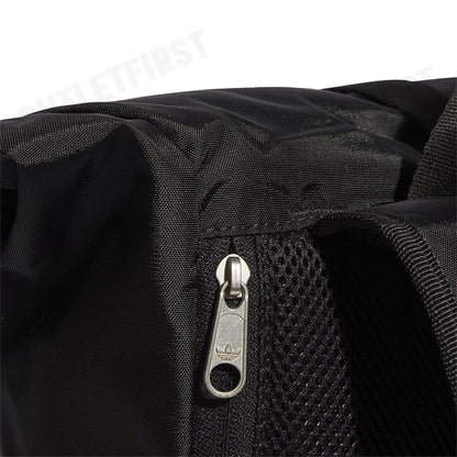 ADIDAS รุ่น PREMIUM ESSENTIALS ROLLTOP BACKPACK CODE: IJ0766 กระเป๋าเป้ กระเป๋าสะพายหลัง กระเป๋าสีดำ