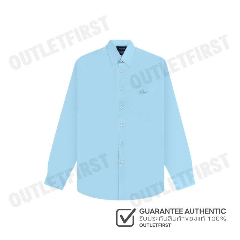 ARROW รุ่น NO.5 SHIRT CODE: MACC7B8W2BRBU เสื้อเชิ้ต เสื้อแขนยาว เสื้อผู้ชาย