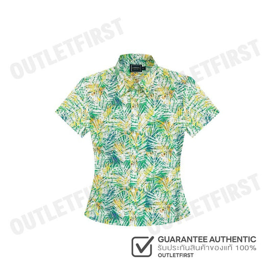 ARROW รุ่น WOMEN'S TROPICAL SHIRT CODE: WACC550S4CSGR เสื้อเชิ้ต เสื้อแขนสั้น เสื้อผู้หญิง