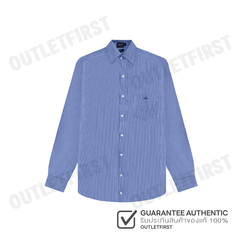 ARROW รุ่น NO.5 SHIRT CODE: MACS4G5W2BRNV เสื้อเชิ้ตแขนยาว