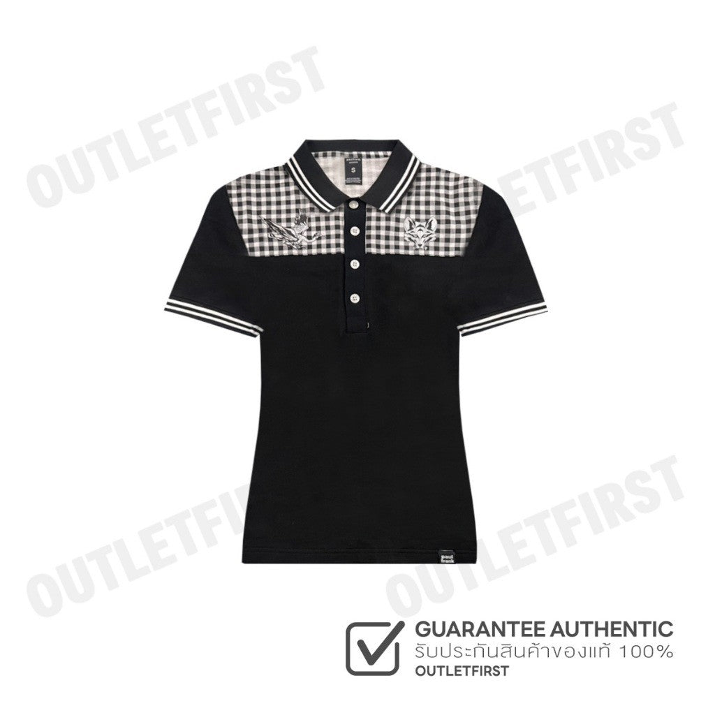 PAUL FRANK รุ่น WOMEN'S POLO SHIRT SP18 CODE: PFGLPSSP8232 เสื้อโปโล เสื้อโปโลผู้หญิง เสื้อโปโลแขนสั้น