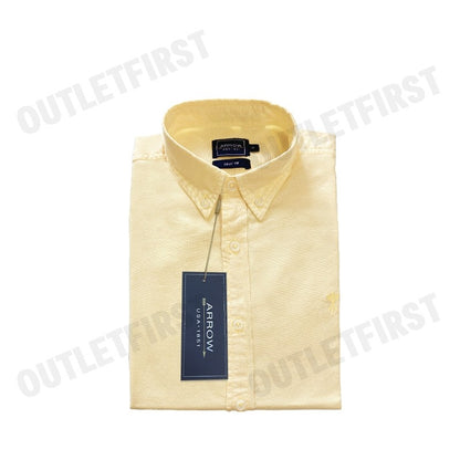 ARROW รุ่น COTTON SHORT SLEEVES SHIRT CODE: MACM801W2CSYE เสื้อเชิ้ต เสื้อแขนสั้น เสื้อผู้ชาย
