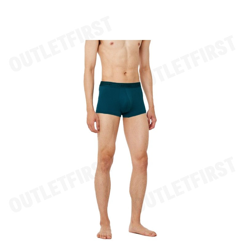 CALVIN KLEIN รุ่น MICRO STRETCH COOLING LOW RISE TRUNK CODE: NB3807 JNN กางเกงชั้นใน ชั้นในชาย ชั้นในขาสั้น