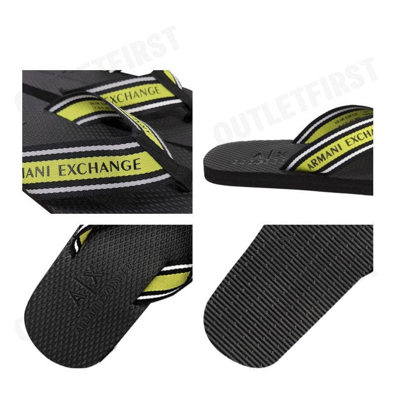 ARMANI EXCHANGE รุ่น FLIP FLOPS SANDAL CODE: XUQ005 XV822 T726 รองเท้าแตะ รองเท้าแตะผู้ชาย รองเท้าหูคีบ