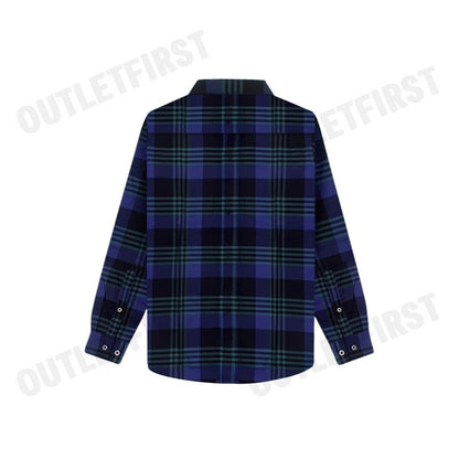 ARROW รุ่น LONG SLEEVE SLIM FIT SHIRT CODE: MACS107W2BSNV เสื้อเชิ้ตแขนยาว เสื้อเชิ้ตผู้ชาย เสื้อเชิ้ตลายตาราง