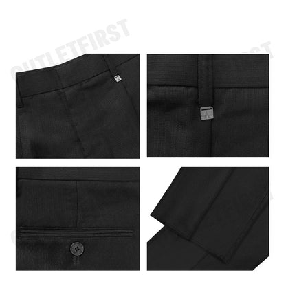 ARROW รุ่น EASY MOVE COMFORT FIT (BLACK) CODE: MECC304S2BSBL กางเกงสแล็ค กางเกงขายาว กางเกงทำงาน