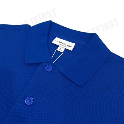 LACOSTE รุ่น MEN'S POLO SHIRT OFFICIAL CLOCK LONG SLEEVE POLO SHIRT CODE: PH5723 10 JQ0 เสื้อโปโลแขนยาว เสื้อโปโลผู้ชาย
