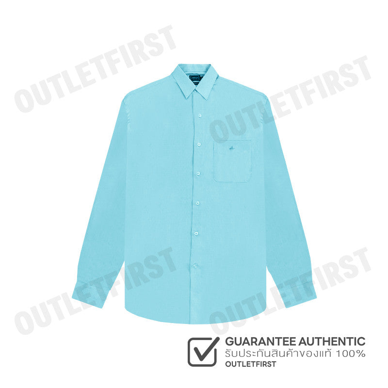 ARROW รุ่น COTTON LONG SLEEVES SHIRT CODE: MACC725W2BSBU เสื้อเชิ้ตแขนยาว เสื้อเชิ้ตผู้ชาย เสื้อทำงาน