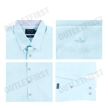 ARROW รุ่น NO.5 SHIRT CODE: MACM741S2BRBU เสื้อเชิ้ตแขนยาว เสื้อเชิ้ตผู้ชาย เสื้อเชิ้ตทำงาน
