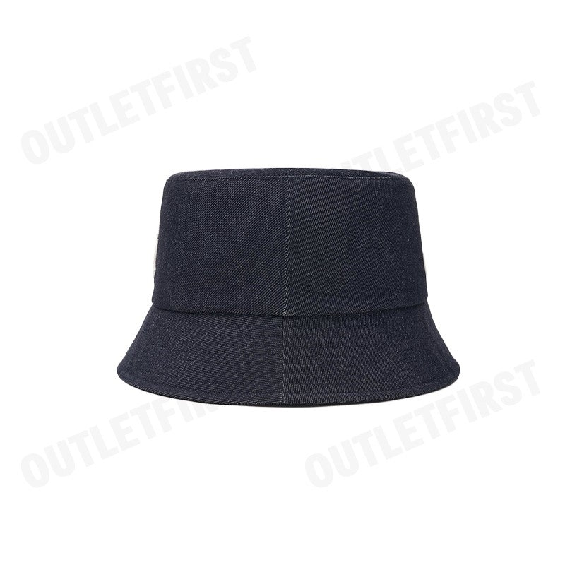 MLB รุ่น BASIC DENIM BUCKET HAT NEW YORK YANKEES CODE: 3AHTD014N 50NYD หมวกบักเก็ต หมวกปีกเฟร๊ปเป้ หมวกเอ็มแอลบี