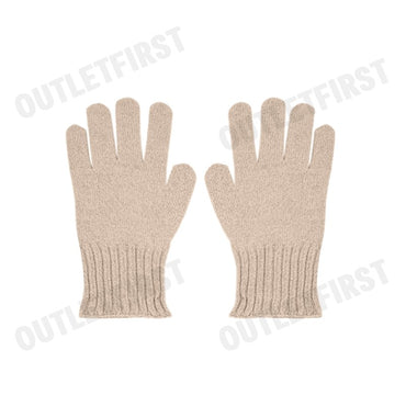 ARMANI EXCHANGE รุ่น LUREX YARN GLOVES CODE: 944617 4F305 02563  ถุงมือ ถุงมือสีทอง สำหรับผู้หญิงผู้ชาย