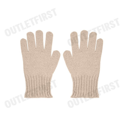 ARMANI EXCHANGE รุ่น LUREX YARN GLOVES CODE: 944617 4F305 02563  ถุงมือ ถุงมือสีทอง สำหรับผู้หญิงผู้ชาย