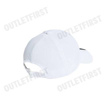 ADIDAS รุ่น 3-STRIPES AEROREADY RUNNING TRAINING BASEBALL CAP CODE: HT2043 หมวกแก็ป หมวกเบสบอล หมวกสีขาว