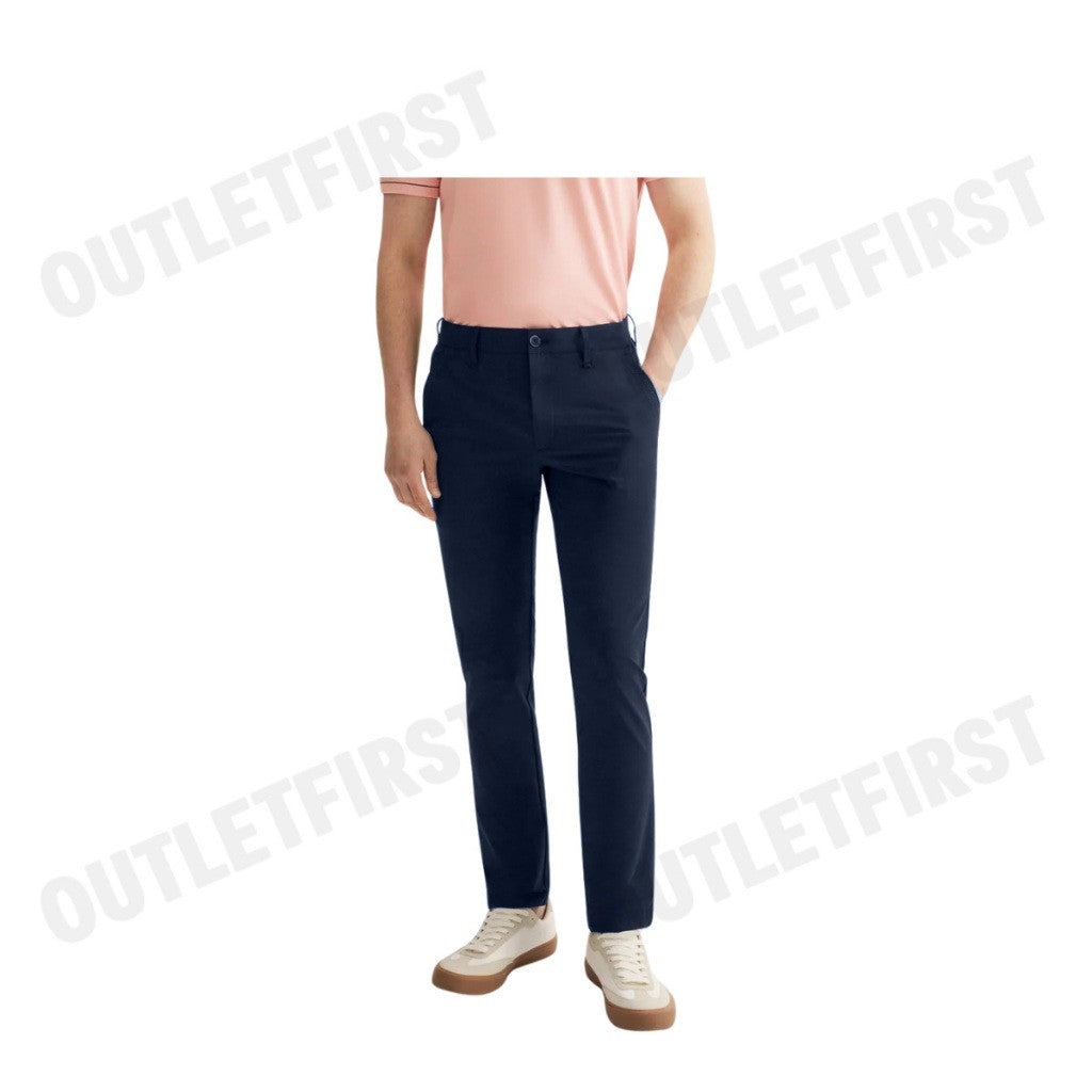 G2000 รุ่น MEN CLOTHING SWEAT WICKING MULTI-WAY STRETCH CASUAL PANTS EXTRA SLIM FIT CODE: 41167045 78 กางเกงสแล็ค ขายาว
