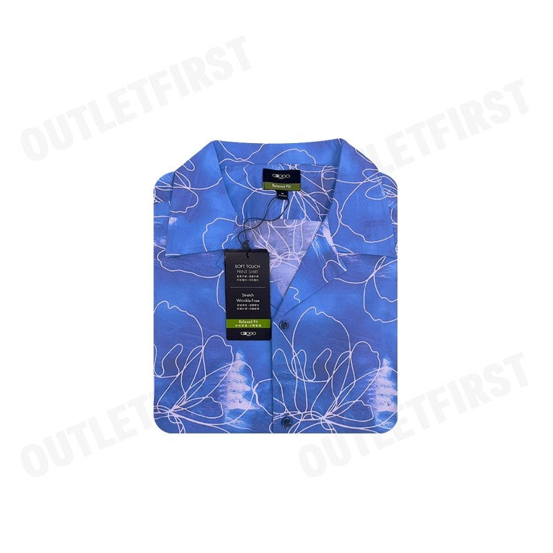 G2000 รุ่น SOFT TOUCH STRETCH FLORAL SKETCH ALL OVER PRINT CASUAL SHIRT IN RELAXED FIT CODE: 41139714 65 เสื้อเชิ้ต