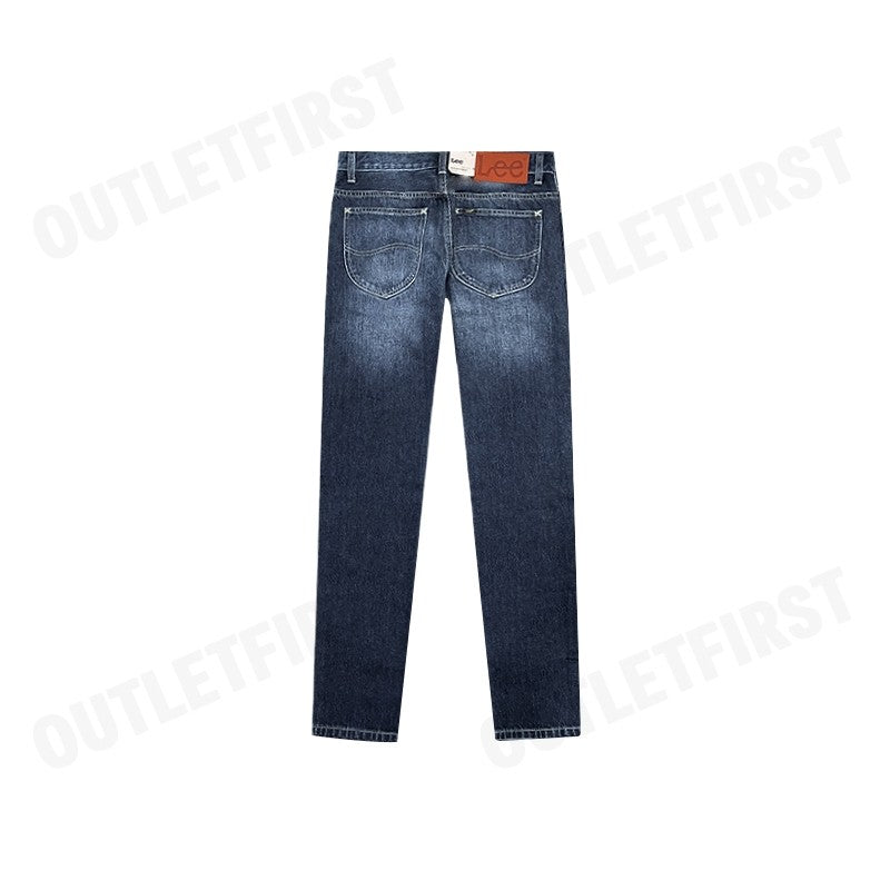 LEE รุ่น MEN'S MIAMI FIT MID RISE STRAIGHT JEANS CODE: LE F124MMIAN07 กางเกงยีนส์ กางเกงขายาว กางเกงผู้ชาย