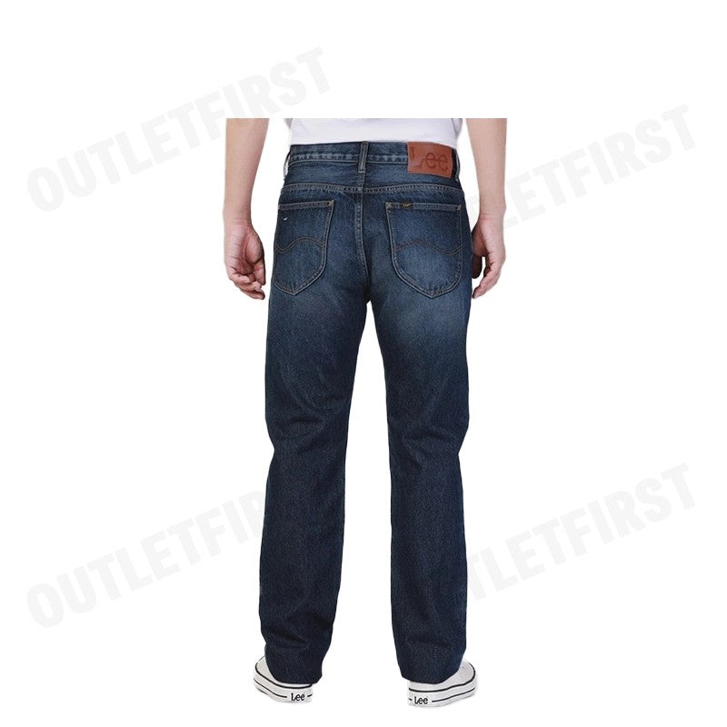 LEE รุ่น MEN'S MIAMI FIT MID RISE STRAIGHT JEANS CODE: LE F124MMIAN07 กางเกงยีนส์ กางเกงขายาว กางเกงผู้ชาย