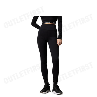 CALVIN KLEIN SPORT รุ่น LOGO GYM LEGGINGS CODE: 4WS3L601 001 กางเกงออกกำลังกาย เลคกิ้ง สำหรับผู้หญิง