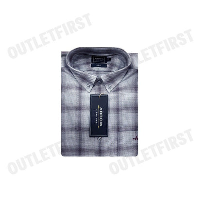 ARROW รุ่น COTTON SHORT SLEEVES SHIRT CODE: MACS104W2CSBR เสื้อเชิ้ต เสื้อแขนสั้น เสื้อผู้ชาย