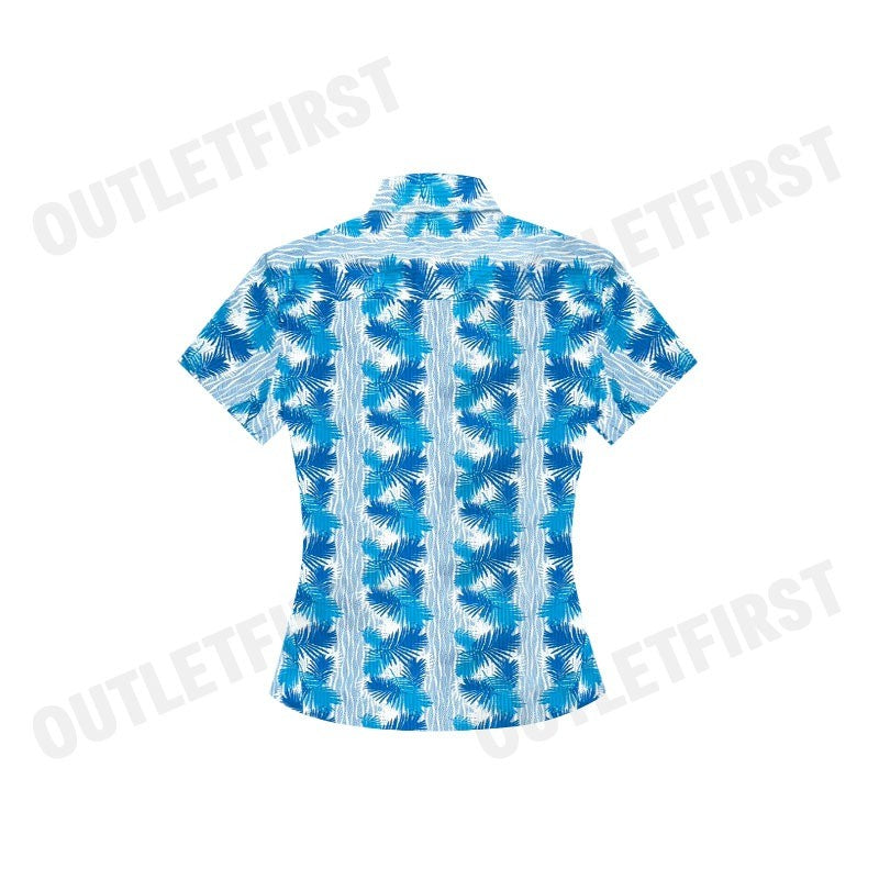 ARROW รุ่น WOMEN'S TROPICAL SHIRT CODE: WACC520S3CSBU เสื้อเชิ้ต เสื้อแขนสั้น เสื้อผู้หญิง