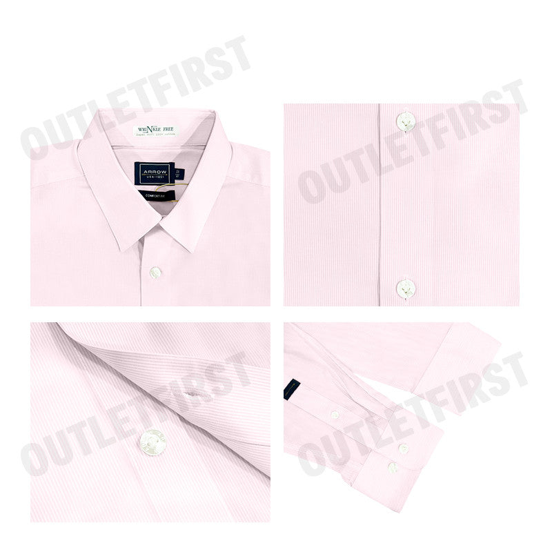 ARROW รุ่น WRINKLE FREE SHIRT CODE: MACC341W2BRPI เสื้อแขนยาว เสื้อเชิ้ต เสื้อผู้ชาย