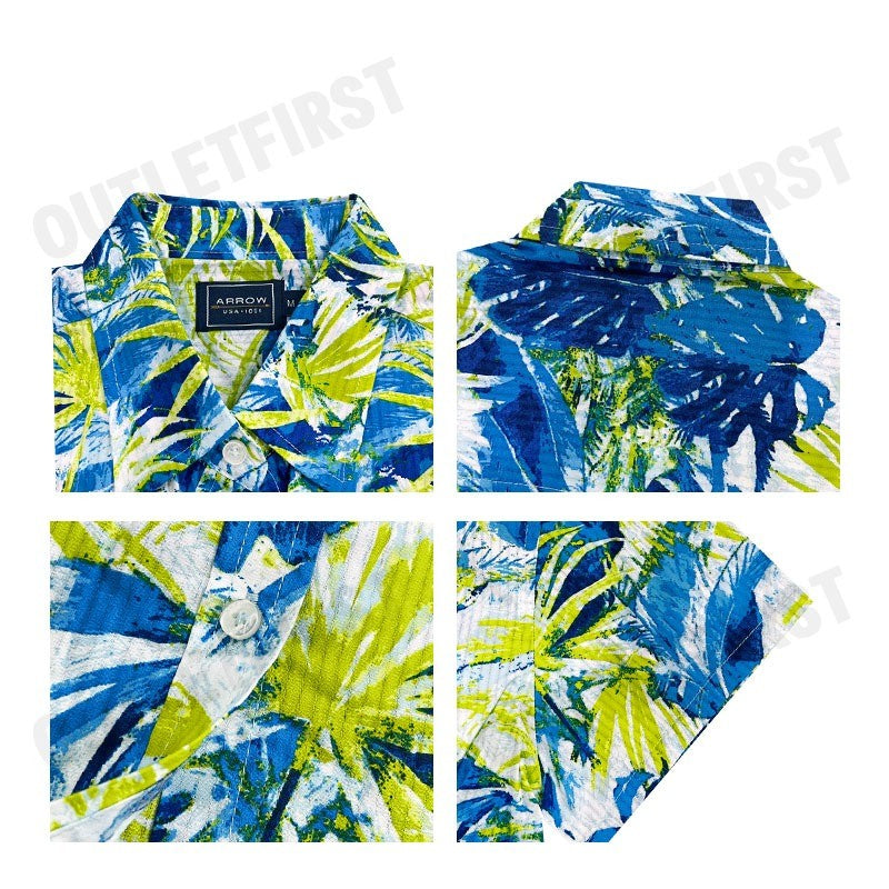 ARROW รุ่น WOMEN'S TROPICAL SHIRT CODE: WACC519S3CSBU เสื้อแขนสั้น เสื้อเชิ้ต เสื้อผู้หญิง