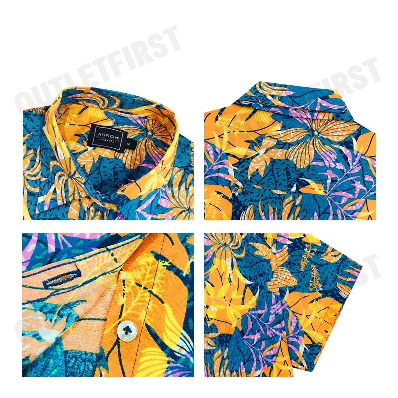 ARROW รุ่น WOMEN'S TROPICAL SHIRT CODE: WACC543S4CSOR เสื้อเชิ้ต เสื้อแขนสั้น เสื้อผู้หญิง