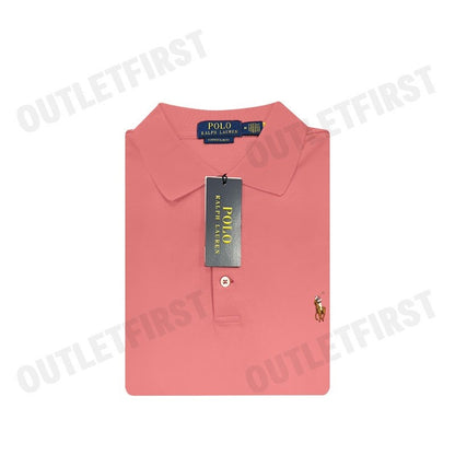 POLO RALPH LAUREN รุ่น CUSTOM SLIM FIT SOFT COTTON POLO SHIRT CODE: 710704319149 เสื้อโปโล เสื้อผู้ชาย เสื้อแขนสั้น